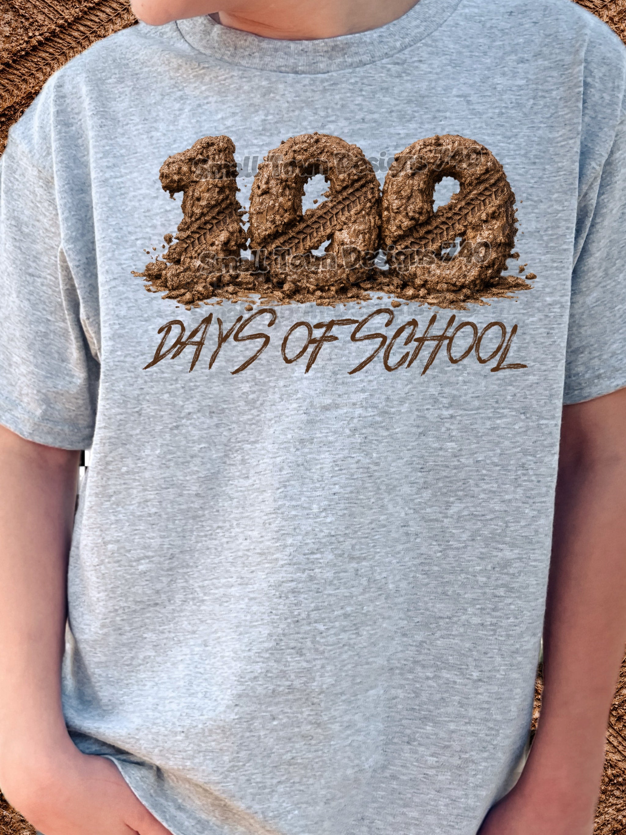 DTF Print 100 Days Mudding