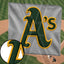 DTF PRINT Baseball Oakland A_S