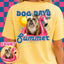 DTF PRINT Dog Days T-Shirt Bulldog