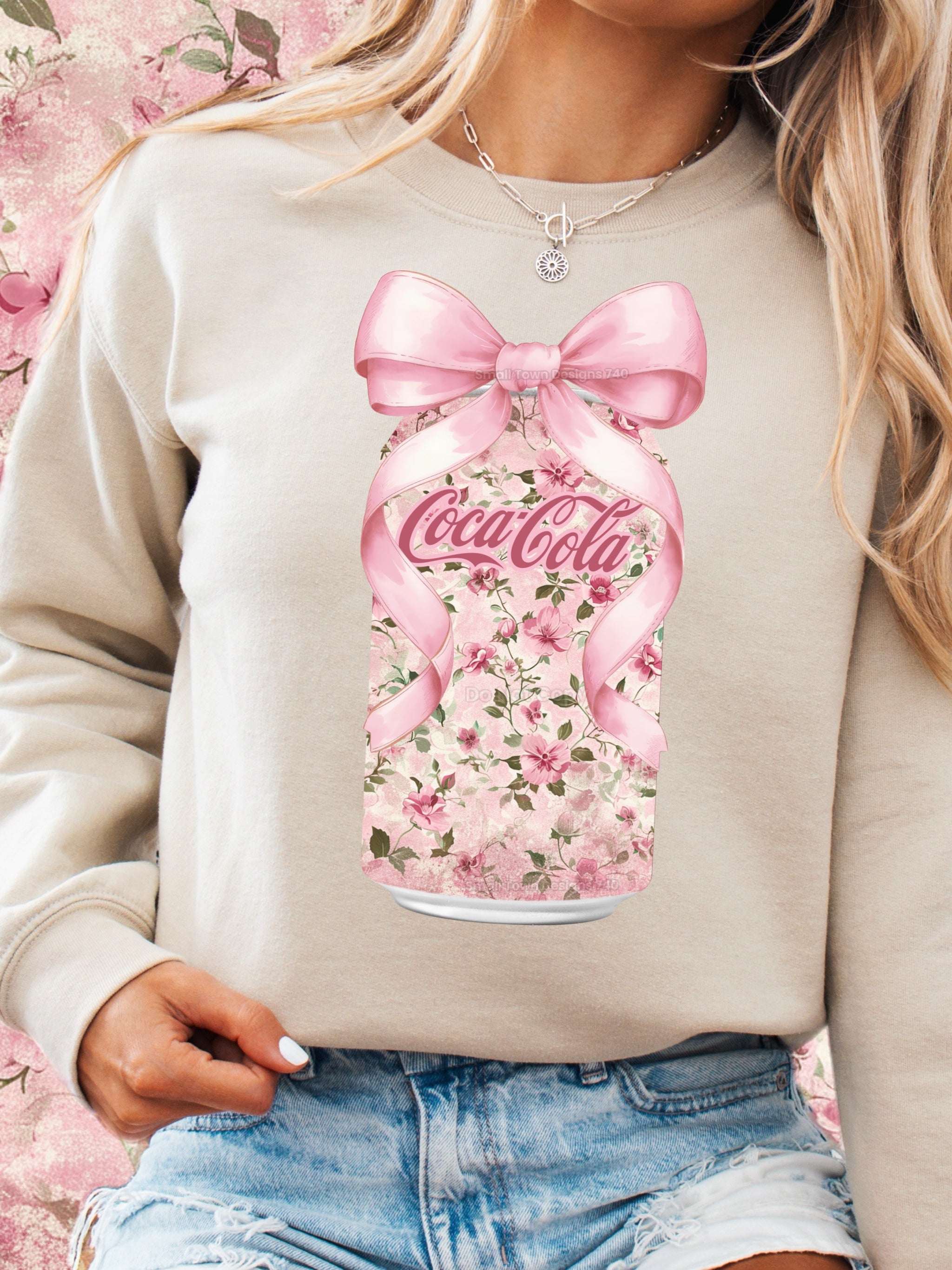 DTF Print Coca Cola Mock