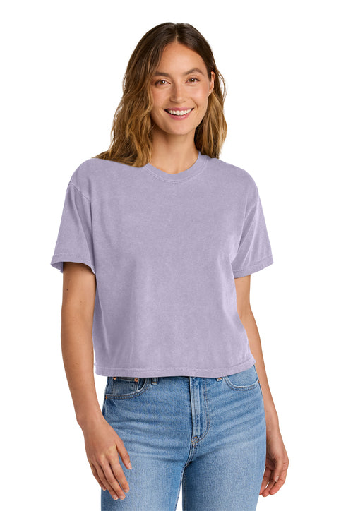 Comfort Colors Boxy Crop- Orchid