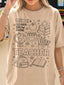 DTF PRINT - Back to School Teacher Learn Grow Shine School Tools