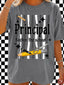 DTF PRINT - Back to School Principal Rockin the School School Tools Stars