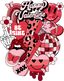 DTF Print-Happy Valentine Smiley