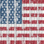 4th of July Flag Pattern Vinyl 12" x 12" - The Vinyl Haus