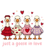 DTF Print-Just a goose in love