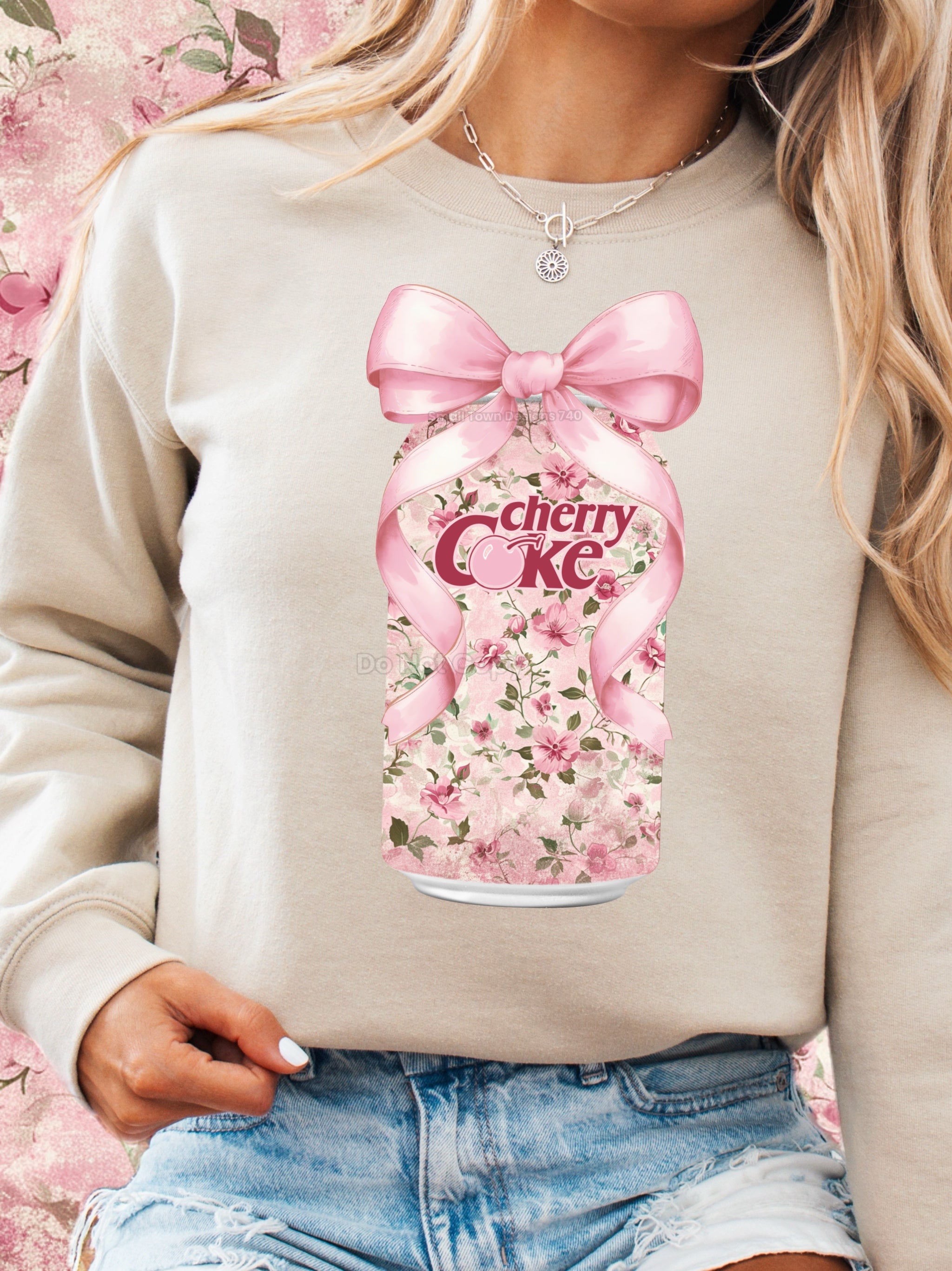 DTF Print Cherry Coke