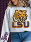 DTF Print LSU Tiger Yarn
