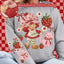 DTF Print Strawberry Shortcake Quilted