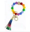 Silicone Beaded Wristlet-Serape - The Vinyl Haus