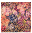 Floral Cheetah Pattern Vinyl 12" x 12" - The Vinyl Haus