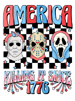 HTV Prints - Killing It Since 1776 - The Vinyl Haus
