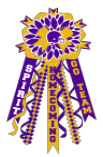 HTV Prints - Purple and Gold Homecoming Mum
