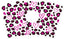 Venti Cold Cup 24 oz Vinyl Wrap - Pink Leopard Hearts - The Vinyl Haus
