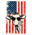 Sublimation Prints - America Flag Cow - The Vinyl Haus