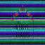 Blue and Purple Serape Pattern Vinyl 12" x 12" - The Vinyl Haus