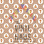 Gingerbread Cookies and Candy Cane Pattern Vinyl 12" x 12" - The Vinyl Haus