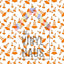 Traffic Cones Pattern Vinyl 12" x12" - The Vinyl Haus