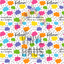 Rainbow Baby Pattern Vinyl 12" x 12" - The Vinyl Haus