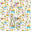 Rainbow Baby Pattern Vinyl 12" x 12" - The Vinyl Haus