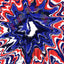 4th Of July Tie Dye Pattern Vinyl 12" x 12" - The Vinyl Haus