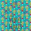 Christmas Cactus Pattern Vinyl 12" x 12" - The Vinyl Haus