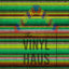 Yellow and Green Serape Pattern Vinyl 12" x 12" - The Vinyl Haus