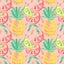 Golden Sparkle Tropical Fruits Pattern Vinyl 12" x 12" - The Vinyl Haus