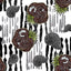 Dinosaur Fossils Pattern Vinyl 12" x 12" - The Vinyl Haus