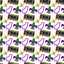 Mardi Gras Patterned Vinyl 12" x 12" - The Vinyl Haus