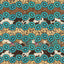 Western Turquoise and Animal Print Pattern Vinyl 12" x 11.5" - The Vinyl Haus