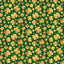 Golden Shamrocks Dark Green Background Pattern Vinyl 12" x 12" - The Vinyl Haus