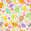 Easter Eggs Pattern Vinyl 12" x 12" - The Vinyl Haus