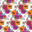 Watercolor Flowers Pattern Vinyl 12" x 12" - The Vinyl Haus
