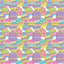 Easter Eggs Collage Pattern Vinyl 12" x 12" - The Vinyl Haus