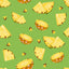 Pineapple Slices Pattern Vinyl 12" x 12" - The Vinyl Haus