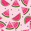 Watermelon Slices Pattern Vinyl 12" x 12" - The Vinyl Haus