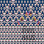 Day of the Dead Sugar Skulls with Navy background Pattern Vinyl 12" x 12" - The Vinyl Haus