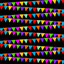 Fiesta Pennants Pattern Vinyl 12" x 12" - The Vinyl Haus