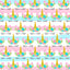 Unicorn Faces Pattern Vinyl 12" x 12" - The Vinyl Haus