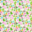 Tropical Friends and Fruits Pattern Vinyl 12" x 12" - The Vinyl Haus