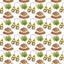 Safari Hats and Binoculars Pattern Vinyl 12" x 12" - The Vinyl Haus