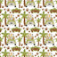 Safari Animal Adventures Pattern Vinyl 12" x 12" - The Vinyl Haus