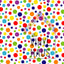 Rainbow Polka Dots PRIDE Pattern Vinyl 12" x 12" - The Vinyl Haus