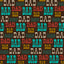 Father's Day Dad Multi-colored Word Collage Brown Background Pattern Vinyl 12" x 12" - The Vinyl Haus