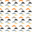 Mustaches Background Pattern Vinyl 12" x 12" - The Vinyl Haus