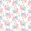 Muted Pastel Floral Pattern Vinyl 12" x 12" - The Vinyl Haus