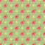 Strawberries Green Background Pattern Vinyl 12" x 12" - The Vinyl Haus