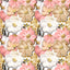 Flowers and Honeycombs Pattern Vinyl 12" x 12" - The Vinyl Haus
