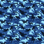 Shades of Blue Camouflage Pattern Vinyl 12" x 12" - The Vinyl Haus